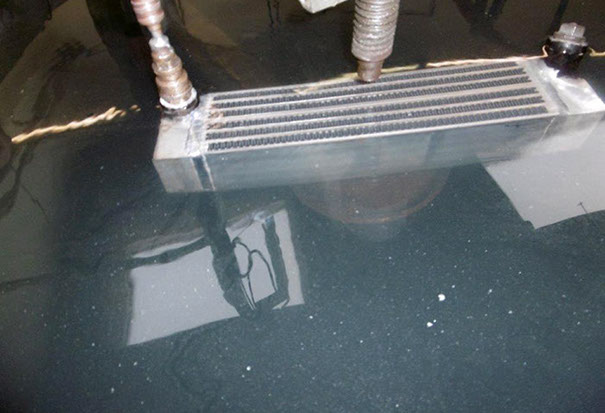 Ölkühler Dichtigkeitsprüfung