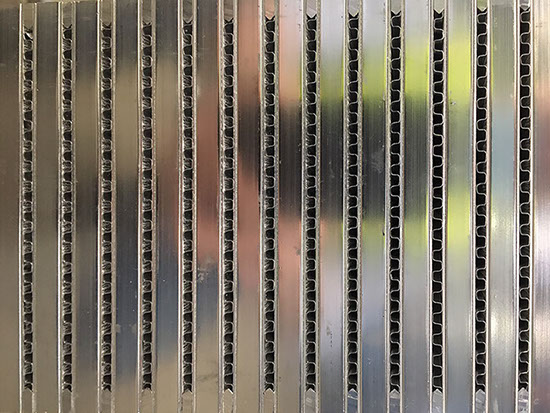 Aluminiumkühlernetz